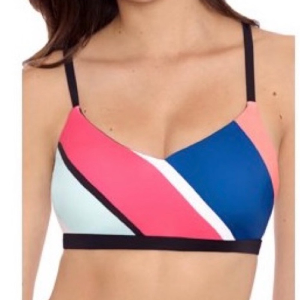 Avia Reversible Swim Bikini top and bottom black & stripes - Picture 12 of 15